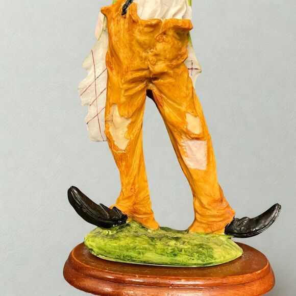 Vintage Pucci Arnart Hobo Clown Figurine Playing Trumpet Ex Condition Rare 1984 - Picture 4 of 6